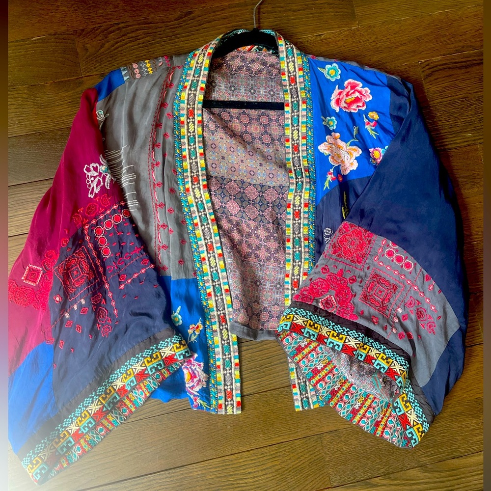 Johnny Was Reversible Kimono Jacket